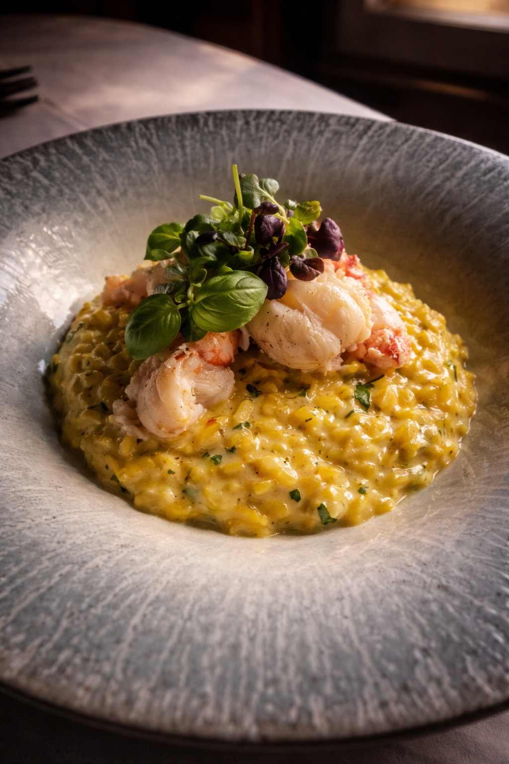 Lobster risotto